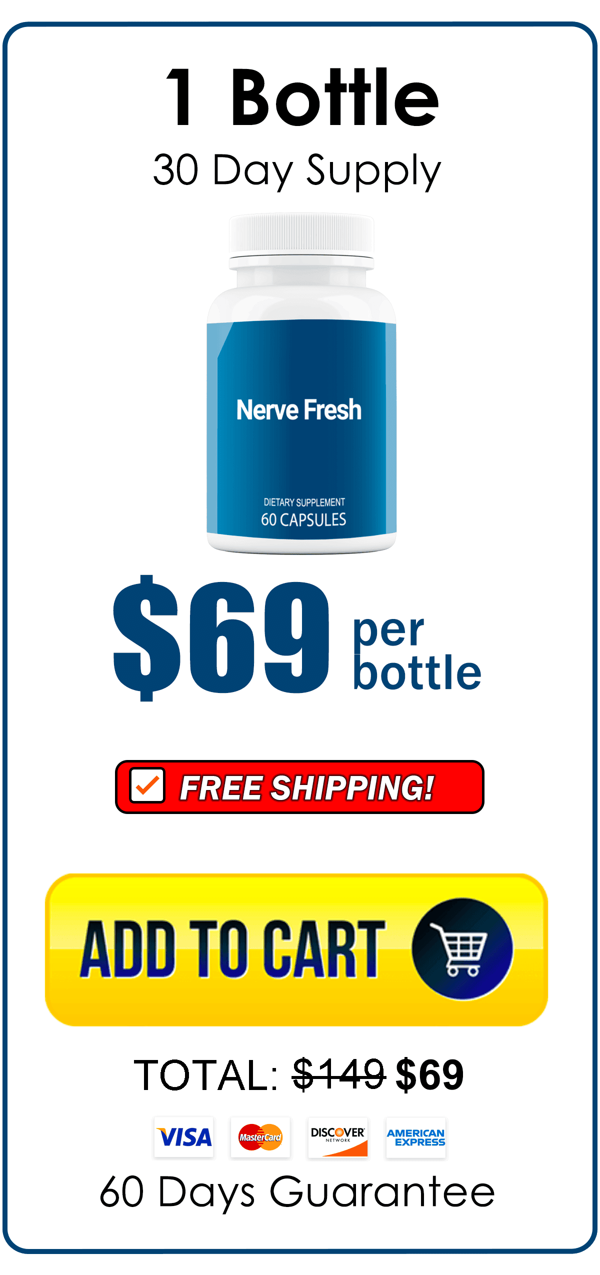 nerve fresh 1 bottle